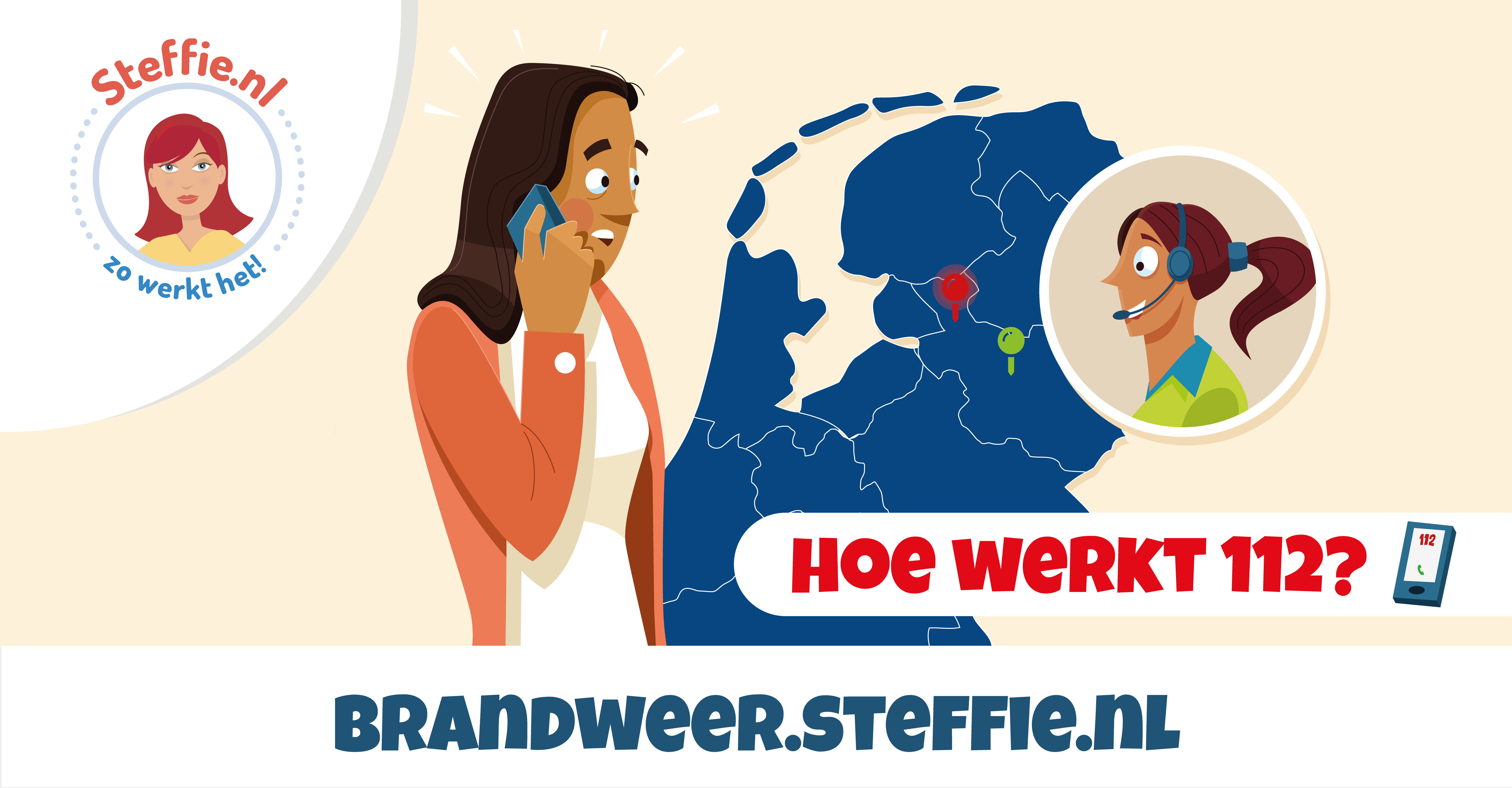 Steffie legt van alles over brandveiligheid eenvoudig uit